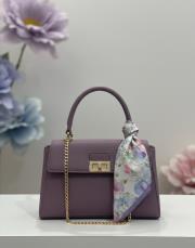 fular pembe mor petunya