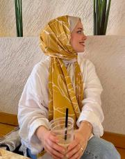 outlet outlet ela yağ yeşili şal 