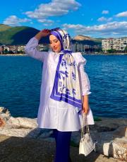 outlet outlet lavender mor şal