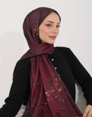 outlet outlet bordo marble şal