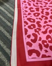 outlet outlet leopar pembe şal 2