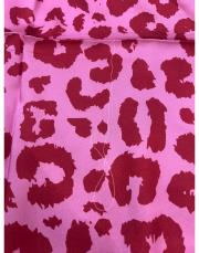 outlet outlet leopar pembe şal 3