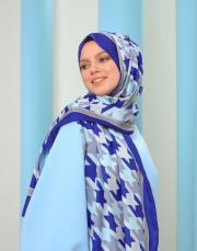 outlet outlet kazayağı mavi şal