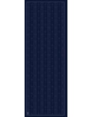 bushu monogram pamuk şal lacivert 5