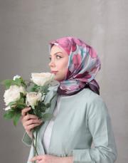 mürdüm twill eşarp  2