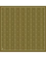 bushu monogram twill eşarp haki 2