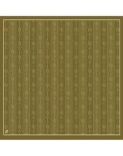 bushu monogram twill eşarp haki 4