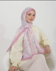 masal desenli pamuk şal 