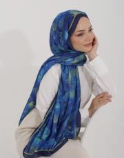 nıght şal desenli pamuk şal  2