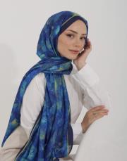 nıght şal desenli pamuk şal  3