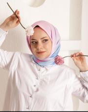 degrade twill eşarp pembe mavi 3