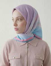 degrade twill eşarp pembe mavi 4