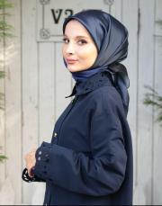 degrade twill eşarp mavi siyah 3