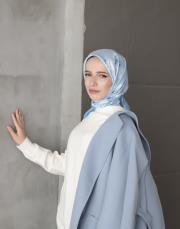 prenses twill eşarp mavi 2