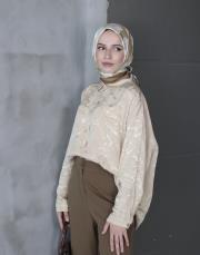 prenses twill eşarp yağ yeşili 2