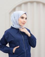 smoke twill eşarp gri 2