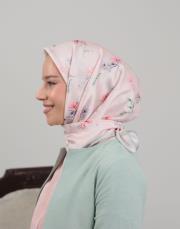 çıtır çiçek twill eşarp 