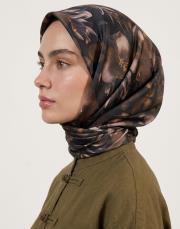 lilyum twill eşarp yağ yeşili