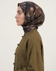 lilyum twill eşarp yağ yeşili 4