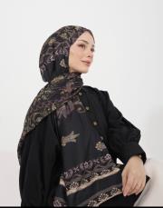 golden desenli pamuk şal 