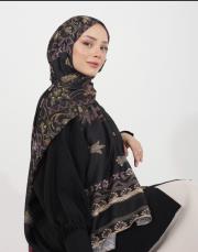 golden desenli pamuk şal  2