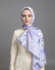 alis %100 ithal ipek şal lila