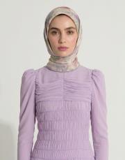 şuheda hatun’un tercihi petunya %100 twill ipek eşarp pembe 6