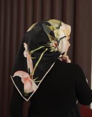 bahar %100 twill ipek eşarp  3