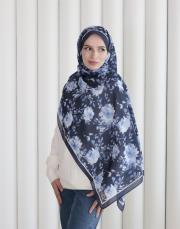 navy pamuk şal lacivert 2