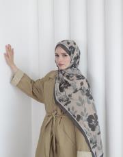 lavender pamuk şal haki 2