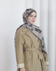 lavender pamuk şal haki 3