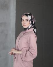 gece bahçesi twill eşarp 