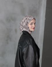 imza monogram twill eşarp vizon