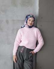 bouquet twill eşarp  3