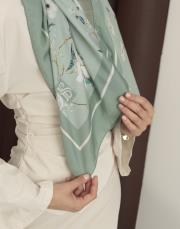 %100 pamuk ipek şal fatıma  4