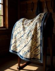 ceinture twill eşarp lacivert 2