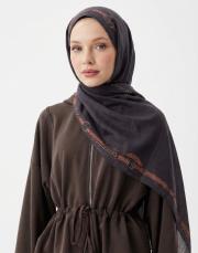 minimal tack pamuk şal kahve camel 2