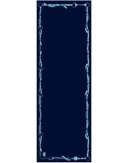 minimal tack pamuk şal lacivert 4