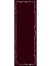 minimal tack pamuk şal bordo 4