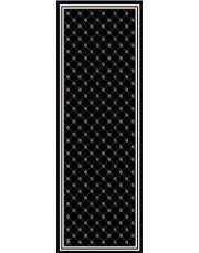 royal monogram pamuk şal siyah beyaz 5