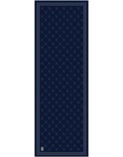 royal monogram pamuk şal lacivert 4