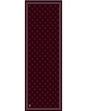 royal monogram pamuk şal bordo 5