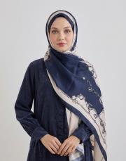 royal tack twill şal lacivert