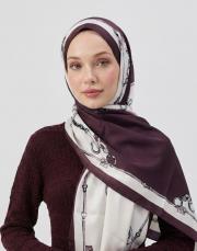 royal tack twill şal bordo