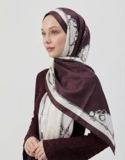 royal tack twill şal bordo 2