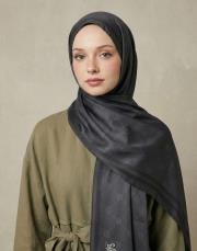 royal monogram twill şal siyah 2