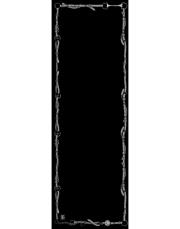 minimal tack twill şal siyah 