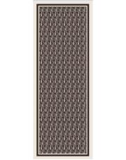 imza monogram twill şal acı kahve