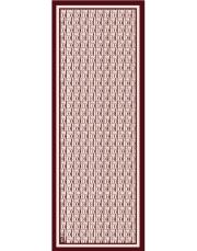 imza monogram twill şal bordo
