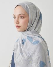 flora pamuk şal mavi 3